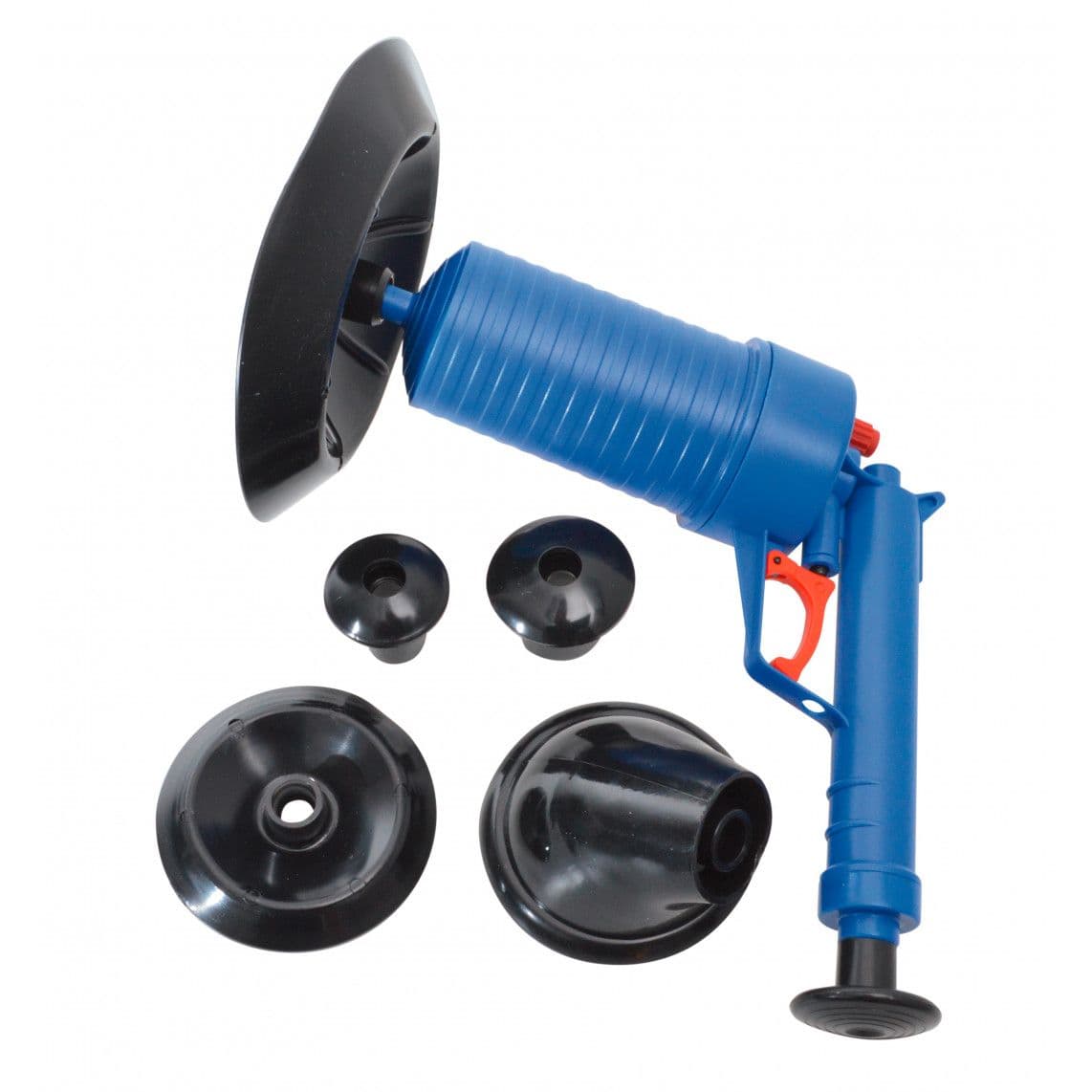 99907370 Air comprimé-pompe de nettoyage, noir/blue, avec diverses pièces jointes vue 1