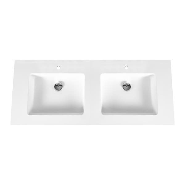 ALONI SOLID SURFACE LAVABO (120CM) - BLANC vue 1