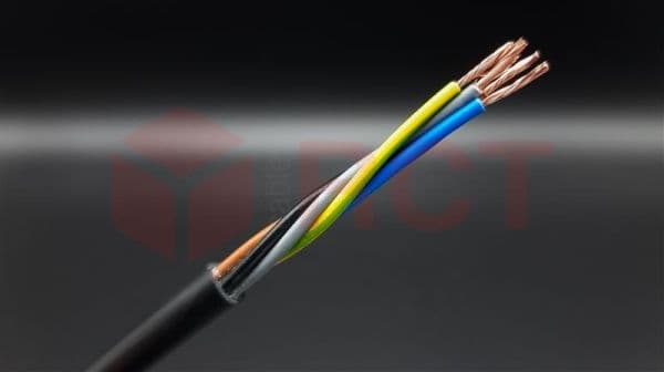 Vtmb 5 G 1.5 Noir (H05VV-F) en rouleau de 100m vue 1