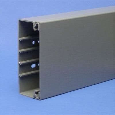Goulotte hauteur 60 largeur 190mm longueur = 2m Gris vue 1