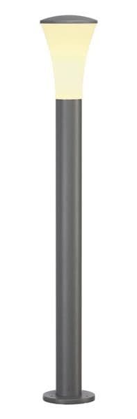 Alpa Cone 100 borne, Gris foncé, E27 Eco. énergie, maximum 24W, IP55 vue 1