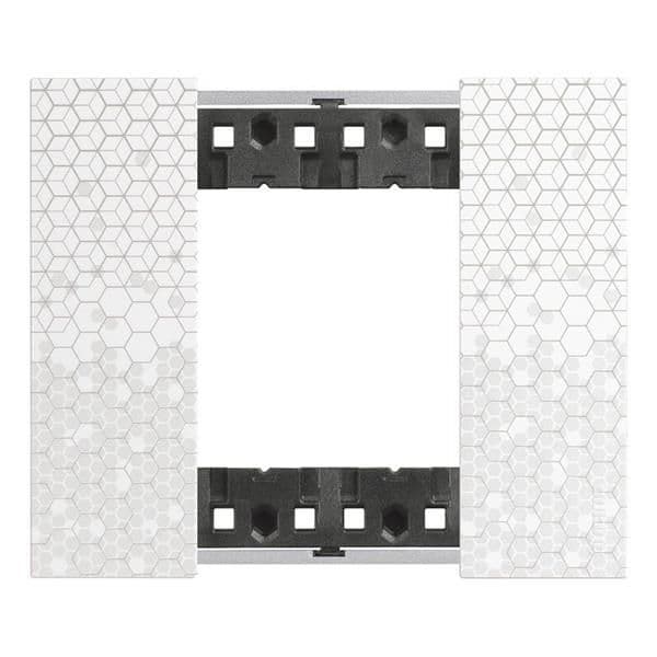 LNow plaque 2 modules Pixel pour support référence K4702 vue 1