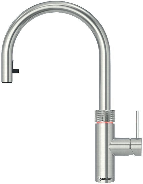 MITIGEUR DE CUISINE AVEC DOUCHETTE EXTRACTIBLE FLEX QUOOKER RVS vue 1
