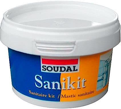 MASTIC SANITAIRE SANIKIT SOUDAL POT 400G vue 1