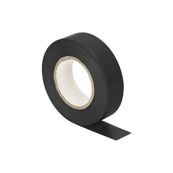 Ruban isolant, ignifuge, Noir 19mm de large, 0,13mm d'épaisseur, 20m de long vue 1