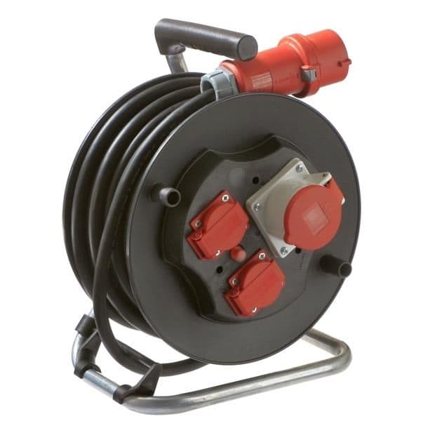 Enrouleur de câble CEE 400V, 20m H07RN-F5G2.5 285 vue 1