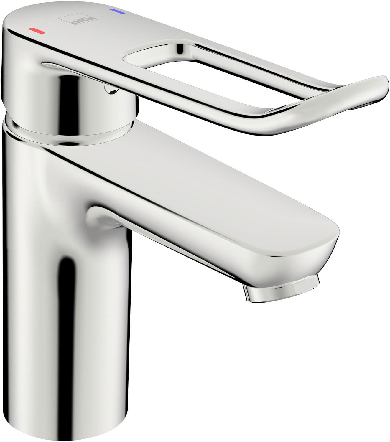 MITIGEUR DE LAVABO HANSA POIGNEE LONG CHROME vue 1