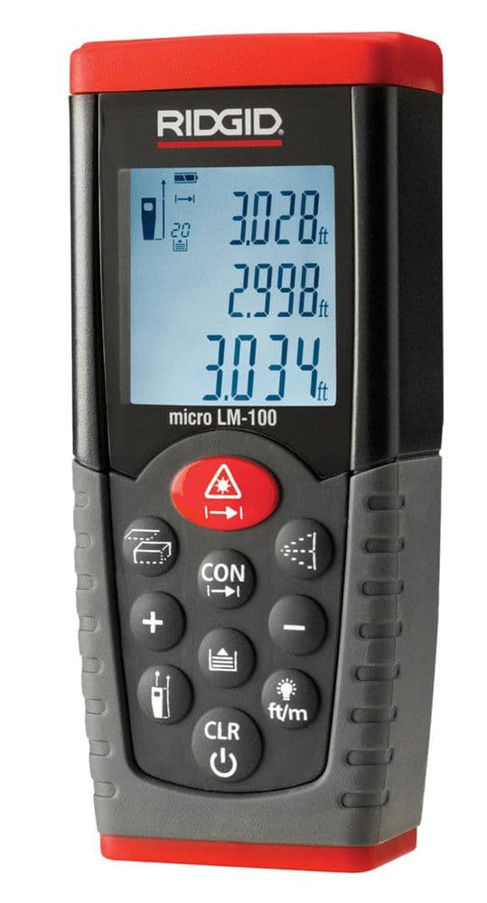 Ridgid Micro LM-100 télémètre laser vue 1
