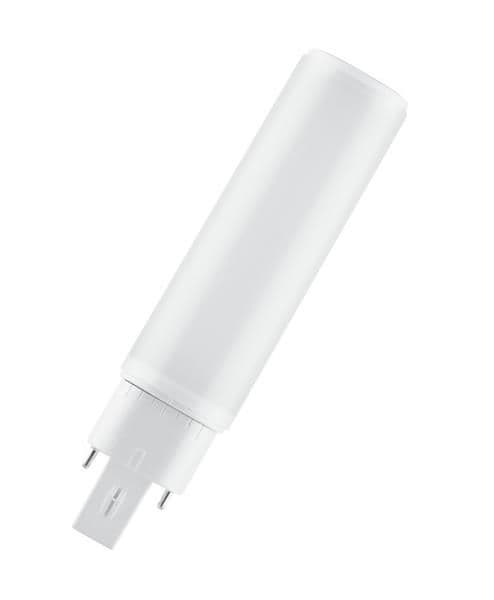Osram lampe Dulux D Led EM & AC mains 6W / 4000K 100mm G24D-1 vue 1