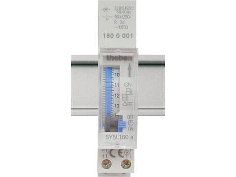 Horloge 24h sans réserve de marche 230V 50Hz 1NO 16A vue 1