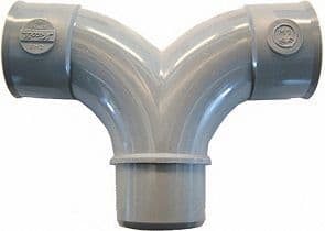 COUDE DOUBLE 87° NICOLL PARALLELE 40 vue 1
