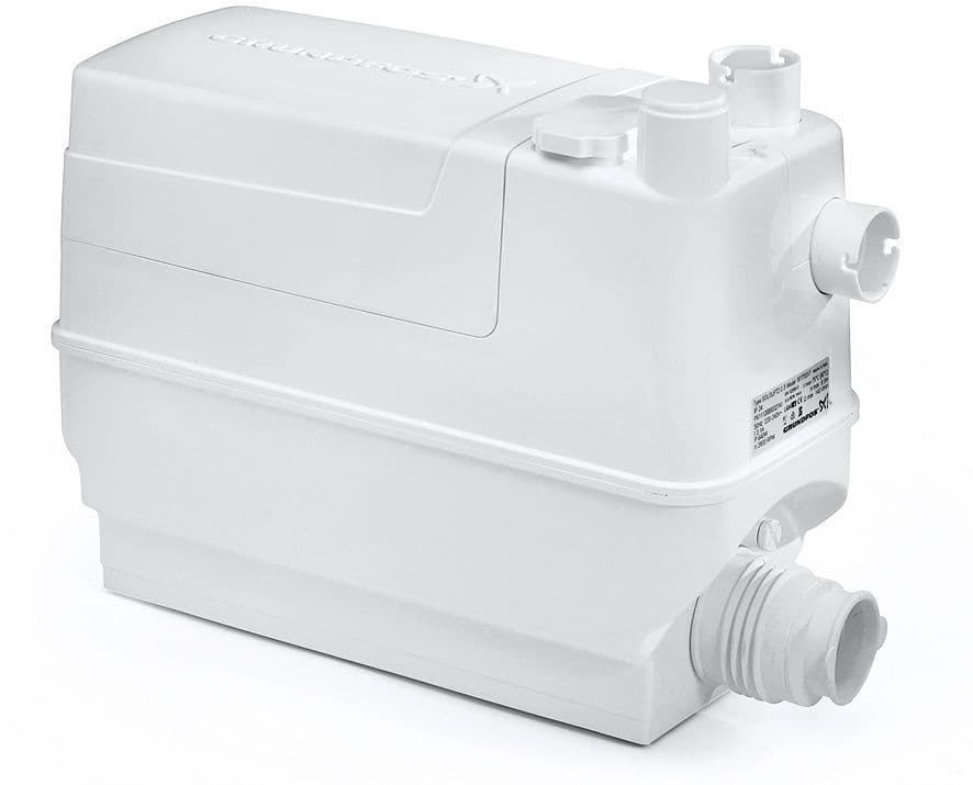 STATION DE RELEVAGE SAN.SOLOLIFT2 C3 GRUNDF.+3 RACC.(LAV/BID/DOUCHE/BAIN/MACH.LAV/LAVE-VAIS/EVIER) vue 1