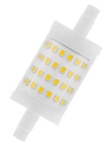 Lampe Led line spéciale double culot 78mm 75 dimmable 9.5W 827 R7s vue 1
