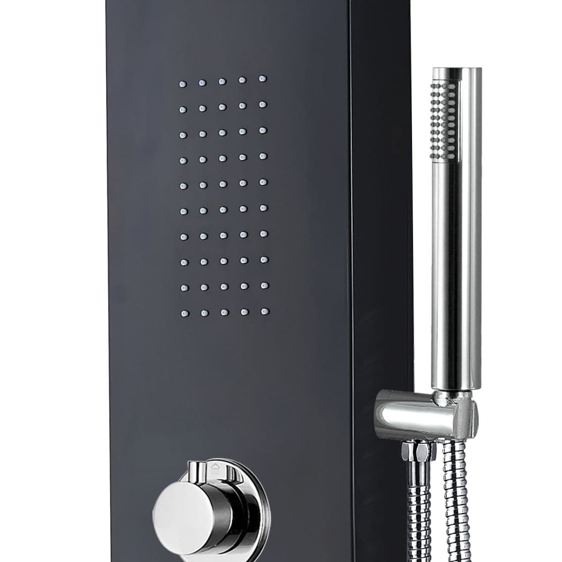 COLONNE DE DOUCHE THERMOSTATIQUE NOIR vue 1