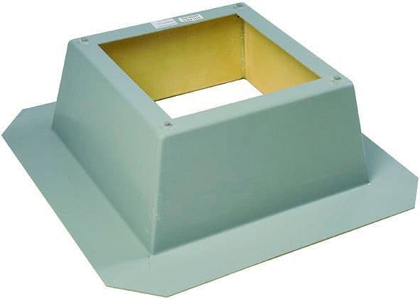 DOS 245-G - SOCLE DE TOITURE TOIT PLAT ISOLÉ À DOUBLE PAROI ZEHNDER vue 1