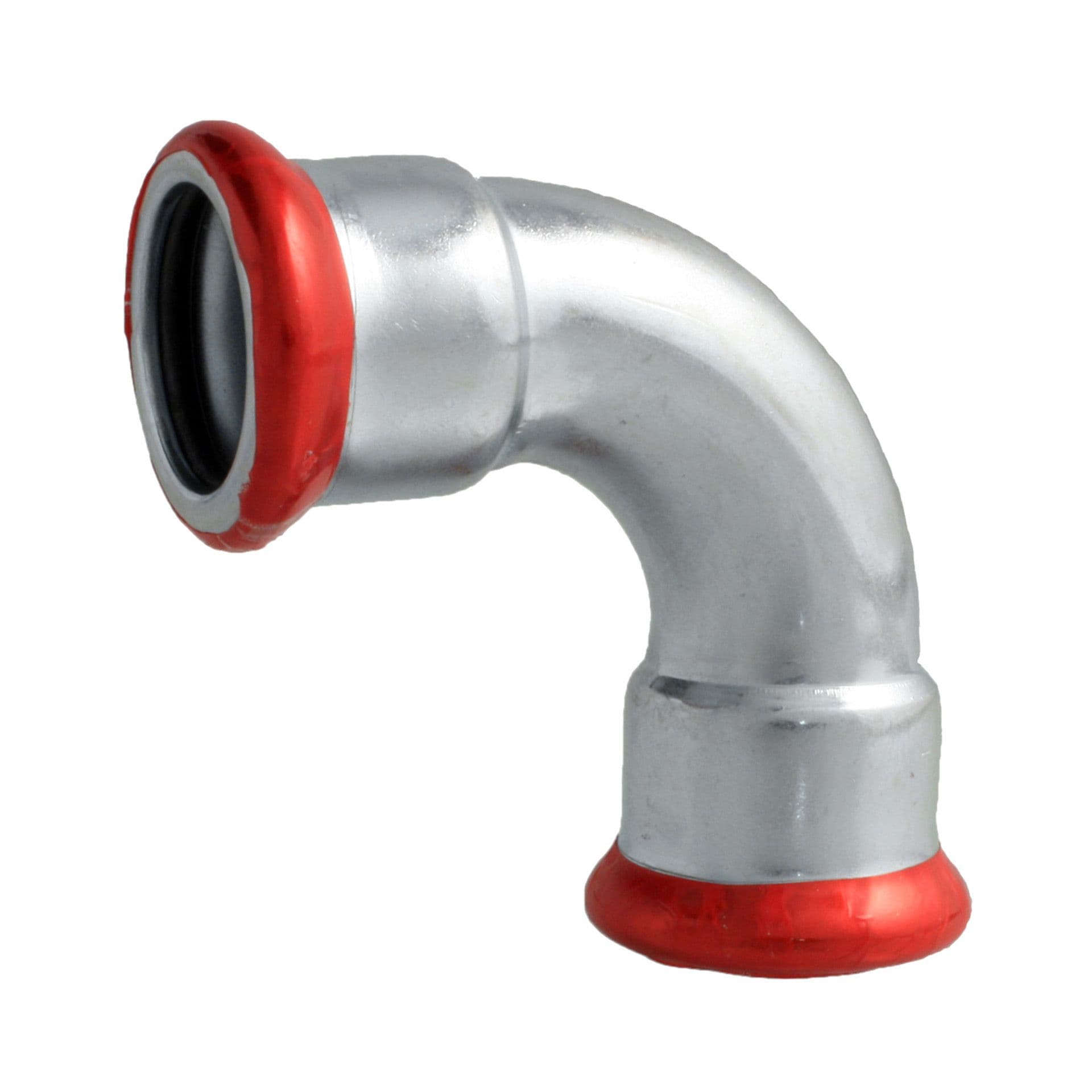 PRESS ACIER 'M 'GALVANISÉ COUDE 90° 22 X 22 MM FF C20ZELBP vue 1