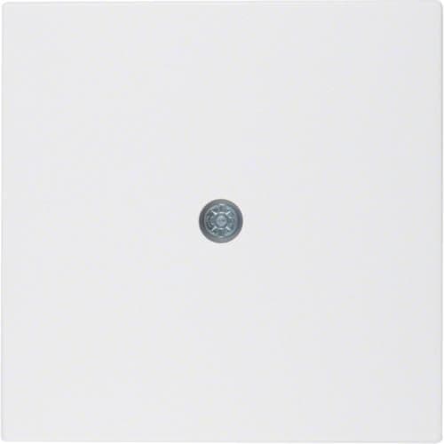 Enjoliveur pour sortie de câble Berker S.1 / B.3 / B.7 Blanc polaire, mat vue 1