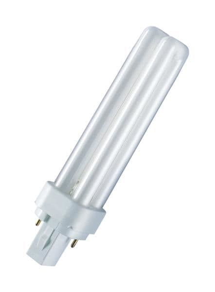 Osram Dulux D 10W / 827 G24d-1 2 pins lumilux interna vue 1