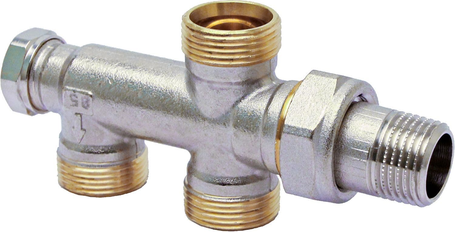 DISTRIBUTEUR INFERIEUR MONOTUBE BEGETUBE DROIT 1/2"-M24 50% vue 1