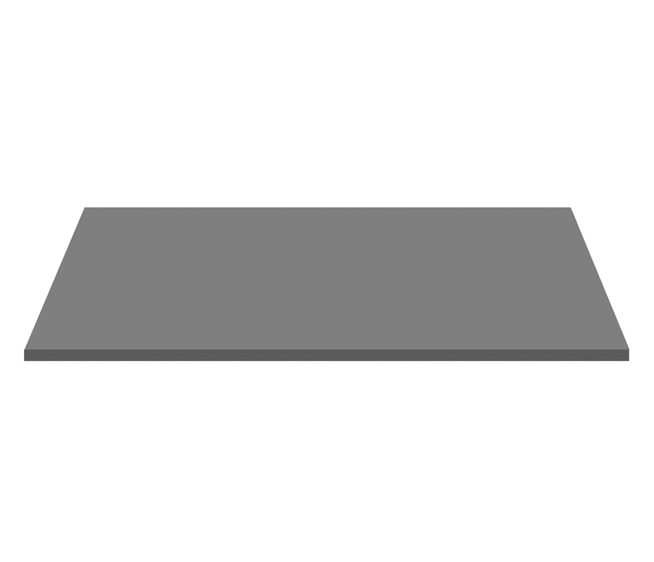 ALONI TABLETTE EN MDF (152.4X45.5X2.6 CM) - GRIS MAT vue 1