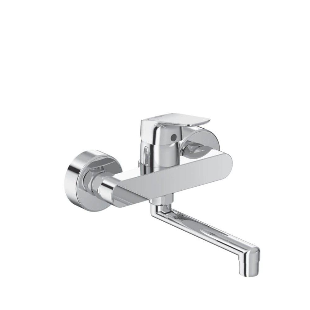 Ideal Standard Ceraflex mitigeur évier monocommande mural bec 160 mm chromé vue 1