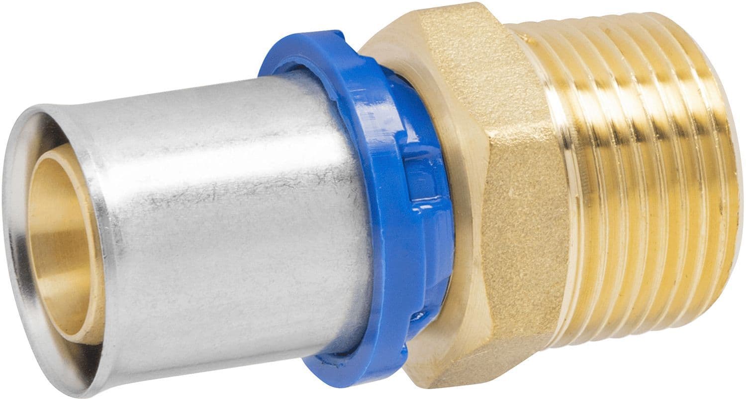 RACCORD 16MM-1/2"M ALUPEX vue 1