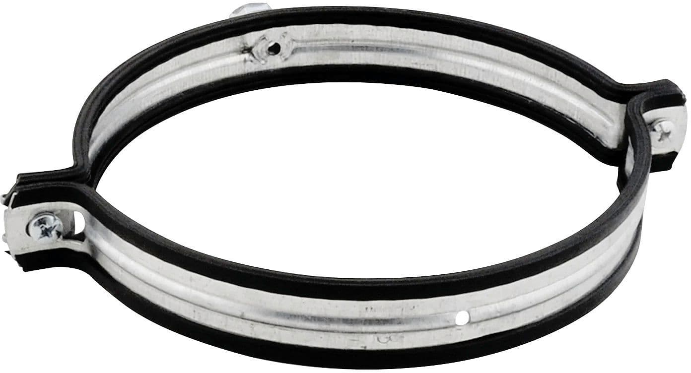 COLLIER AVEC ISOGAINE POUR CANAL DE VENTILATION 125MM M8 vue 1
