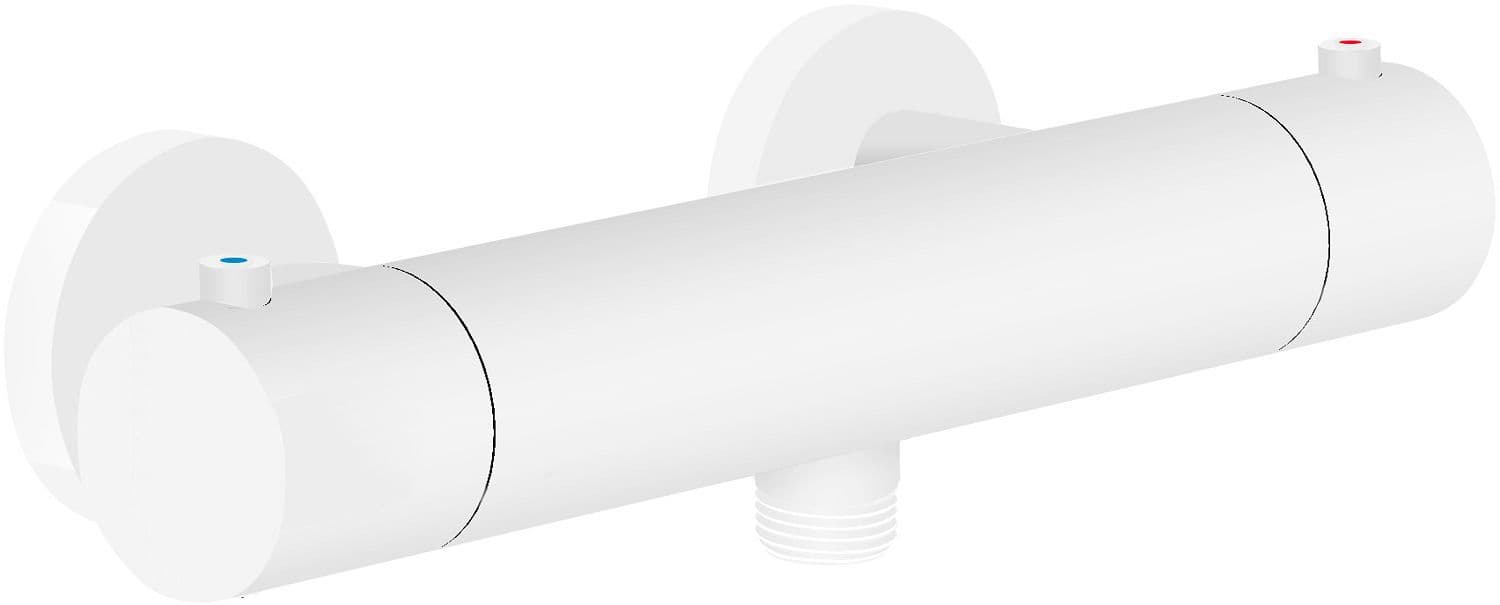 THERMOSTAT DOUCHE LIVE NOBILI BLANC MAT vue 1