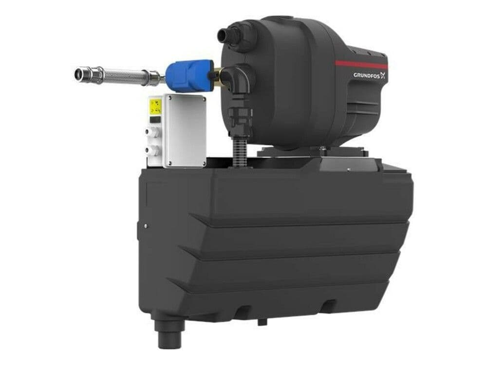 Grundfos SCALA1 3-45 récupération d'eau de pluie débit nominal 3,59 m³/h 230V 50HZ Schuko vue 1