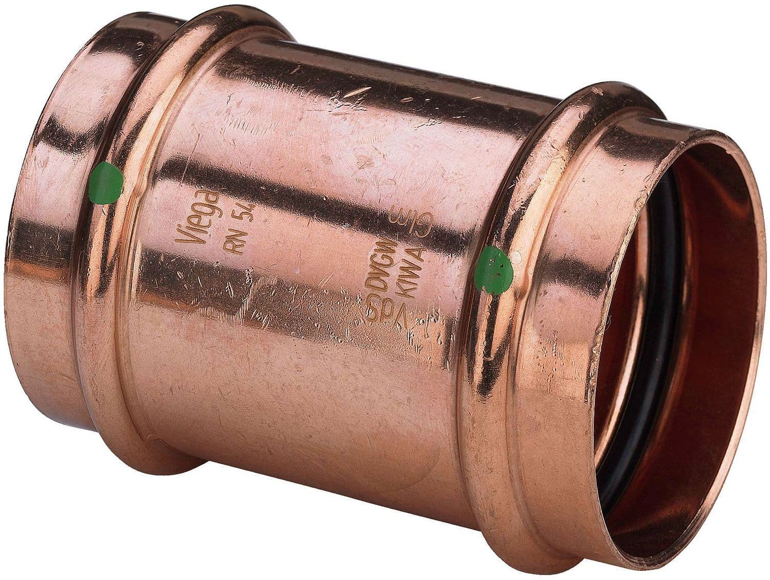 PROFIPRESS CUIVRE ROUGE RACCORD REPARATION FF 15MM VIEGA vue 1