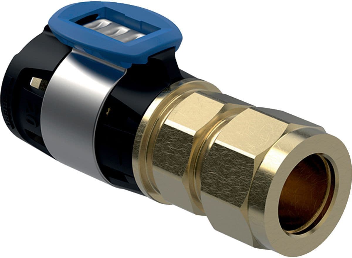 RACCORD CUIVRE FLOWFIT GEBERIT 16-15MM vue 1