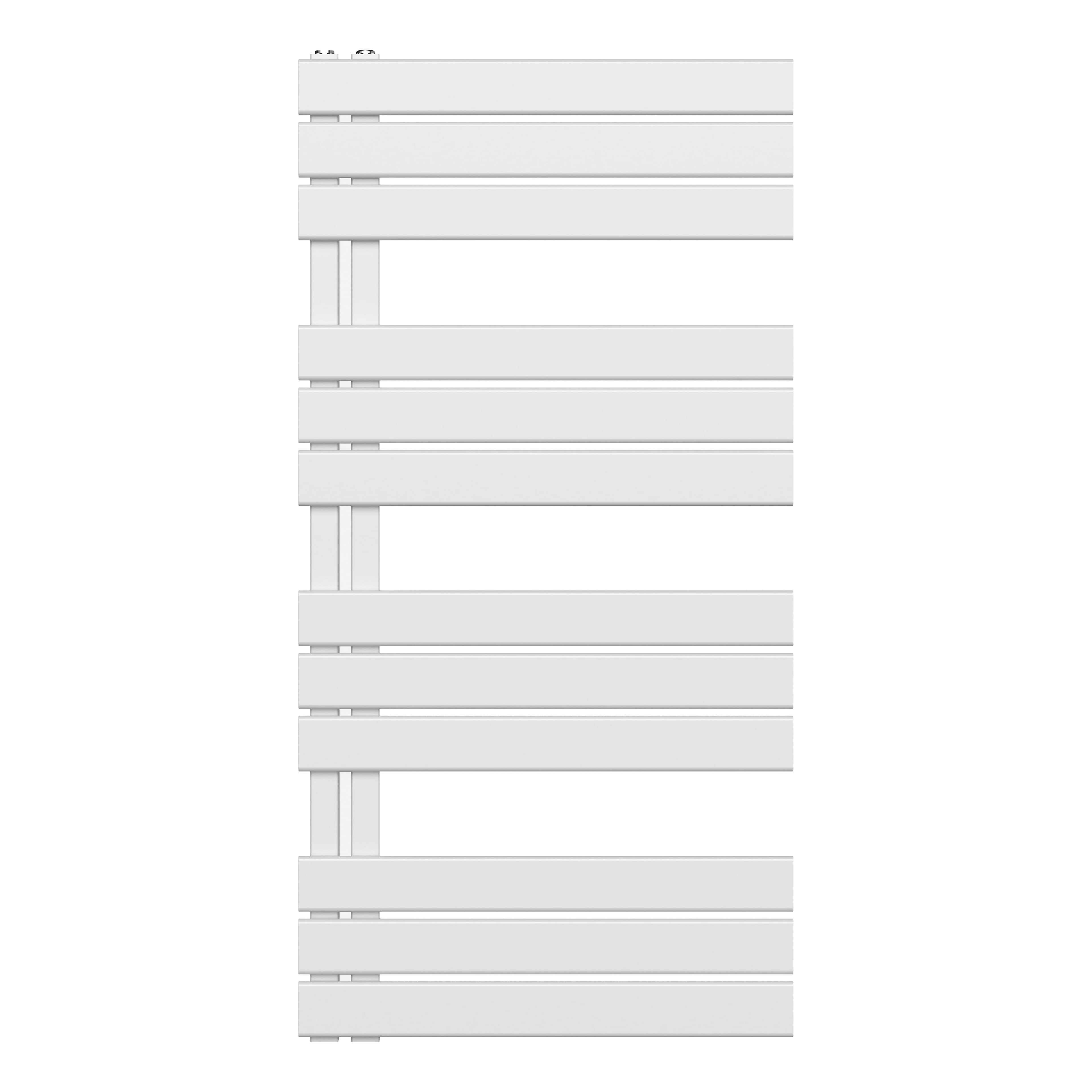 RADIATEUR SÈCHE-SERVIETTES RACCORDEMENT GAUCHE/COMB - BLANC 1200X600-681W vue 1