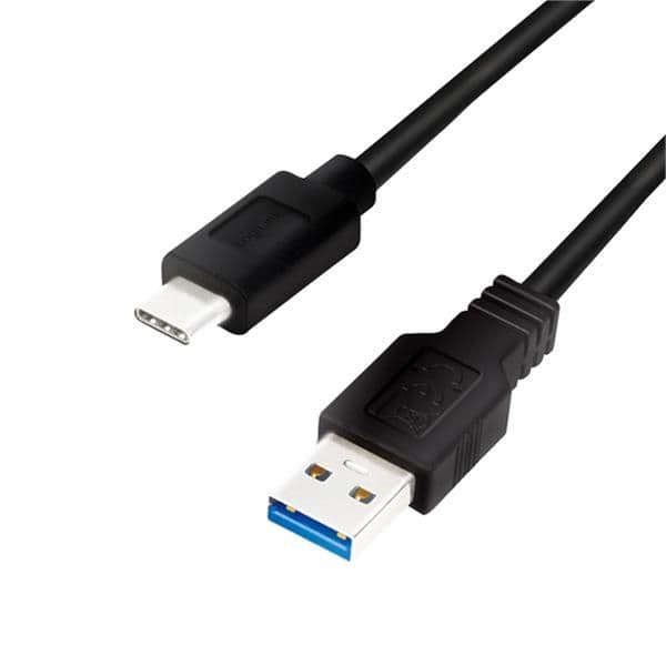 USB - câble 1m 3.2 Gen 1 (3.1 Gen 1) mâle USB A vers mâle USB C Noir vue 1