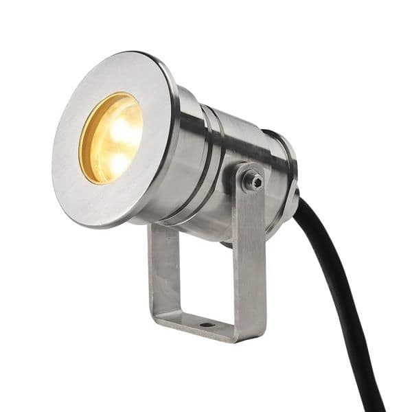 Dasar projector, Led, 5W, 3000K, 230V, Inox vue 1