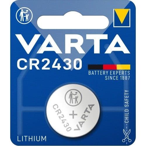 Pile lithium 3V 280mAh hauteur 3mm diamètre 24.5mm vue 1