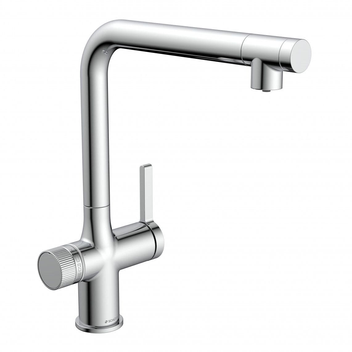 99900 AQUASTAR PREMIUM robinet d'évier à eau gazeuse plus système de refroidissement et de filtration, chromé vue 1