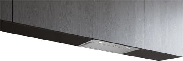 Hotte IQ500 extracteur 52cm, Inox, 3 niveaux + 1 intensif, 570 / 645m³ / h, 66dB, boutons-poussoirs, vue 1