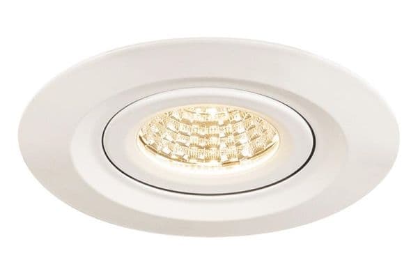 Kini Led, encastré de plafond extérieur, Blanc, Led 12W 3000K, 60°, IP65 vue 1