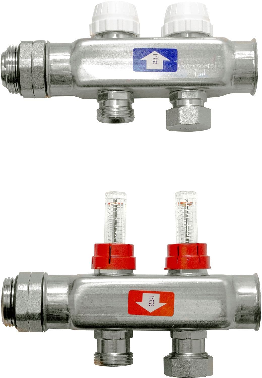 SET D'EXTENSION (JUSQUE 2 CIRCUITS EXTRA) POUR COLLECTEUR INOX D-FLOOR vue 1