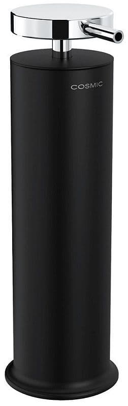 DISTRIBUTEUR SAVONS A POSER GEYSER COSMIC 0,15L NOIR MAT vue 1