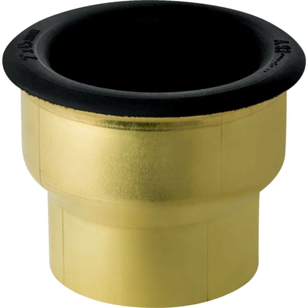Geberit douille à souder plomb ou cuivre en laiton avec manchom à emboîter D50 vue 1