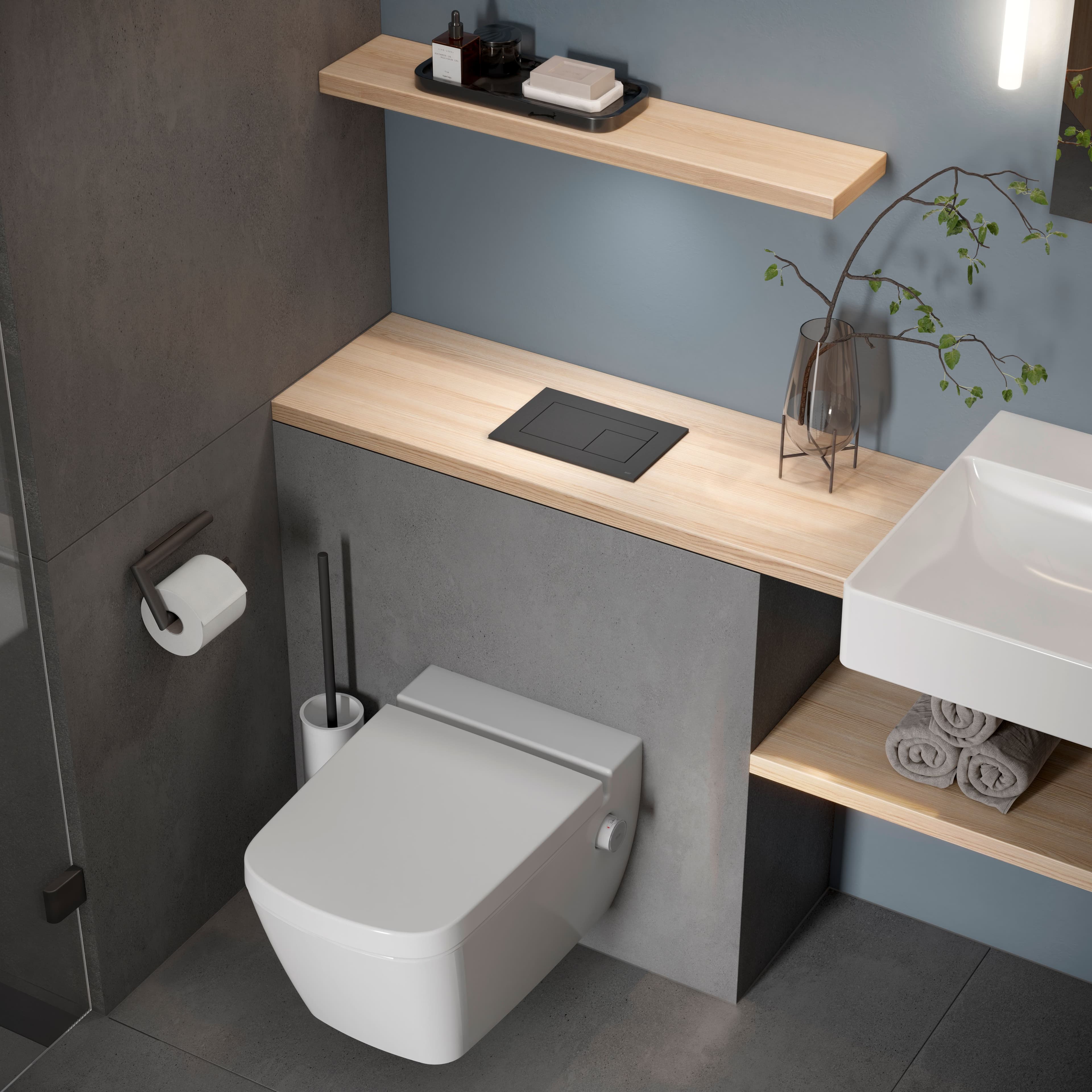 WC TECEONE AVEC FONCTION DOUCHE, EAU FROIDE belgaqua vue 1