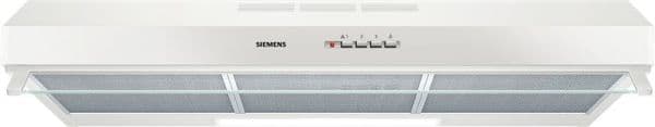 Hotte IQ300 sous-encastrable 90cm, Blanc, 3 niveaux, 350m³ / h, 72dB, boutons-poussoirs, 2 PC, Led 4 vue 1