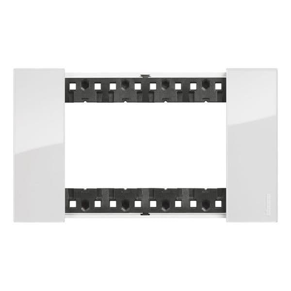 LNow plaque 4 modules Ice pour support référence K4704 vue 1