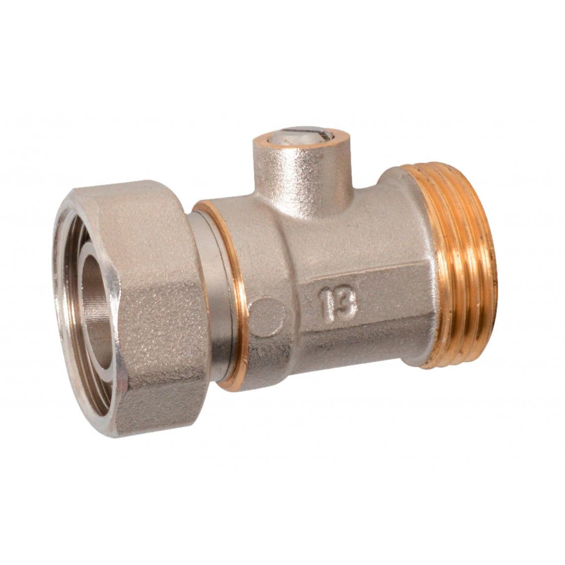988524055 LT robinet à sphère, vierge, 3/4" Eurocône x 3/4" F, pour sortie de distributeur vue 1