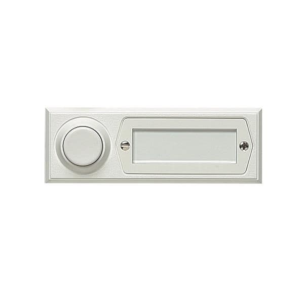 Eta 2121 bouton d'appel en saille combifix Blanc vue 1