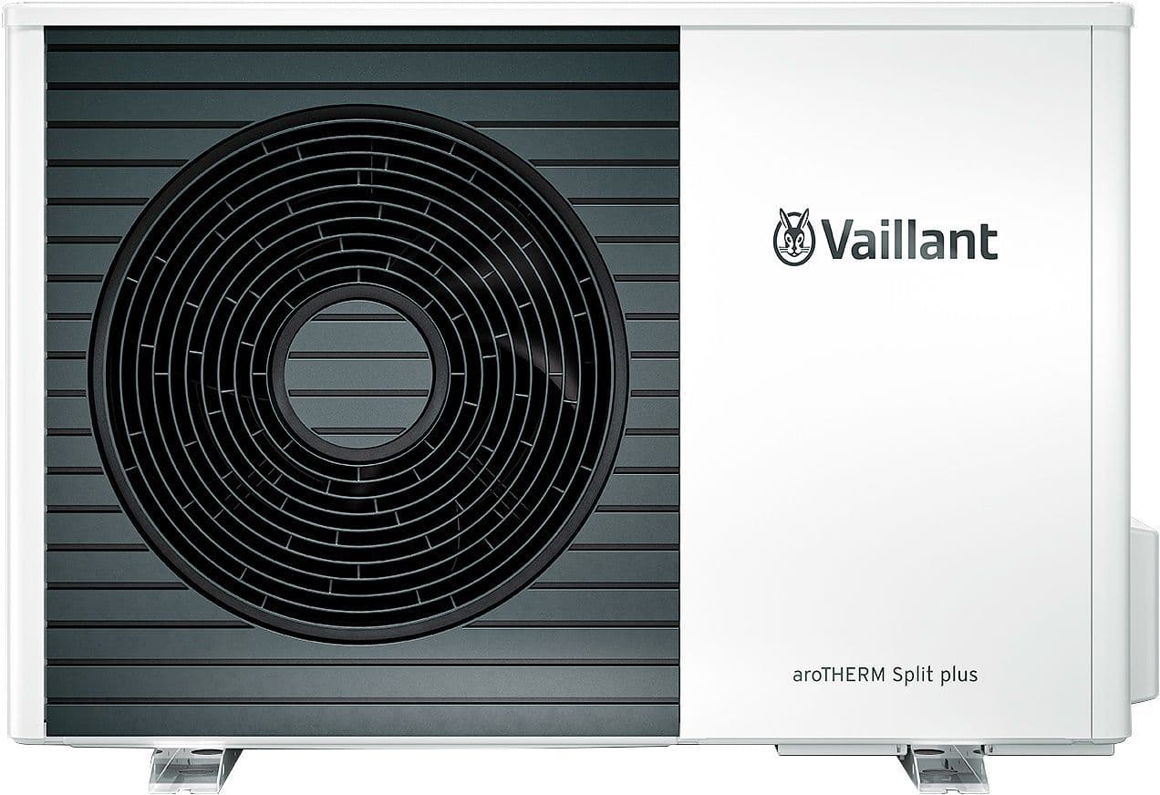 UNITE EXTERIEUR AIR/EAU POMPE A CHALEUR SPLIT AT+ VAILLANT 55/8,2 S2 R32 A+++ vue 1