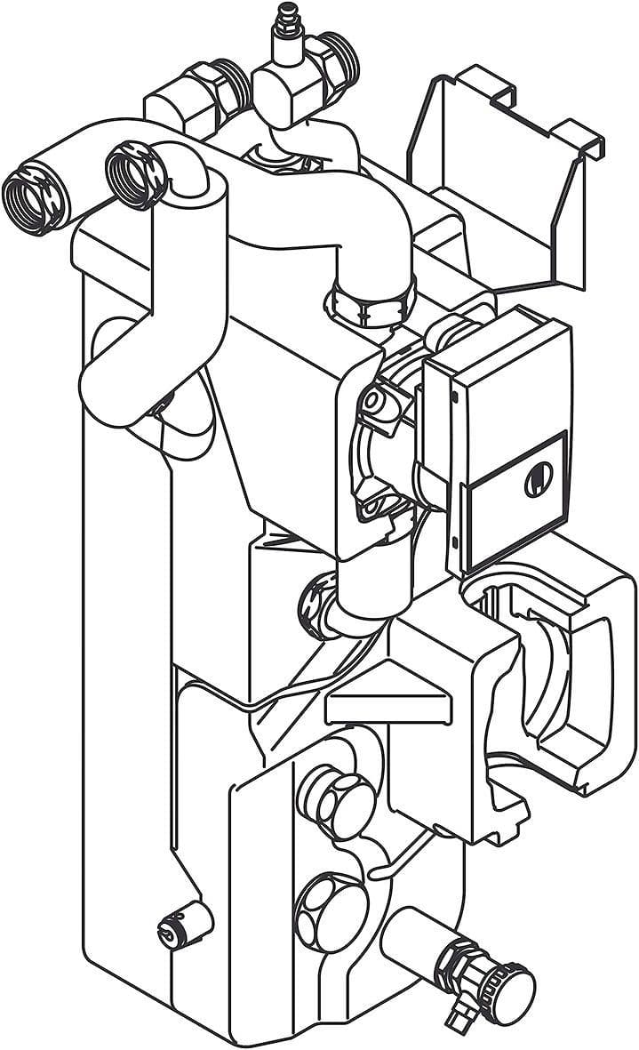 RACCORD POUR SET L10 GROUPE DE POMPE VAILLANT vue 1