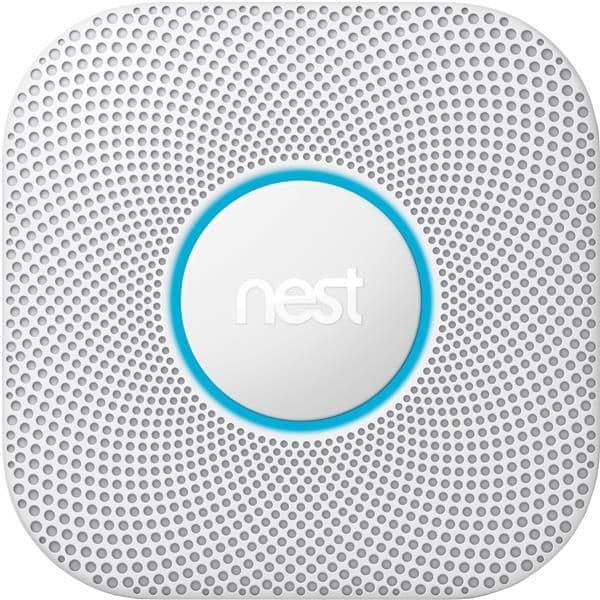 Nest Protect à piles 2ème génération détecte les incendies à combustion lente ou rapide vue 1