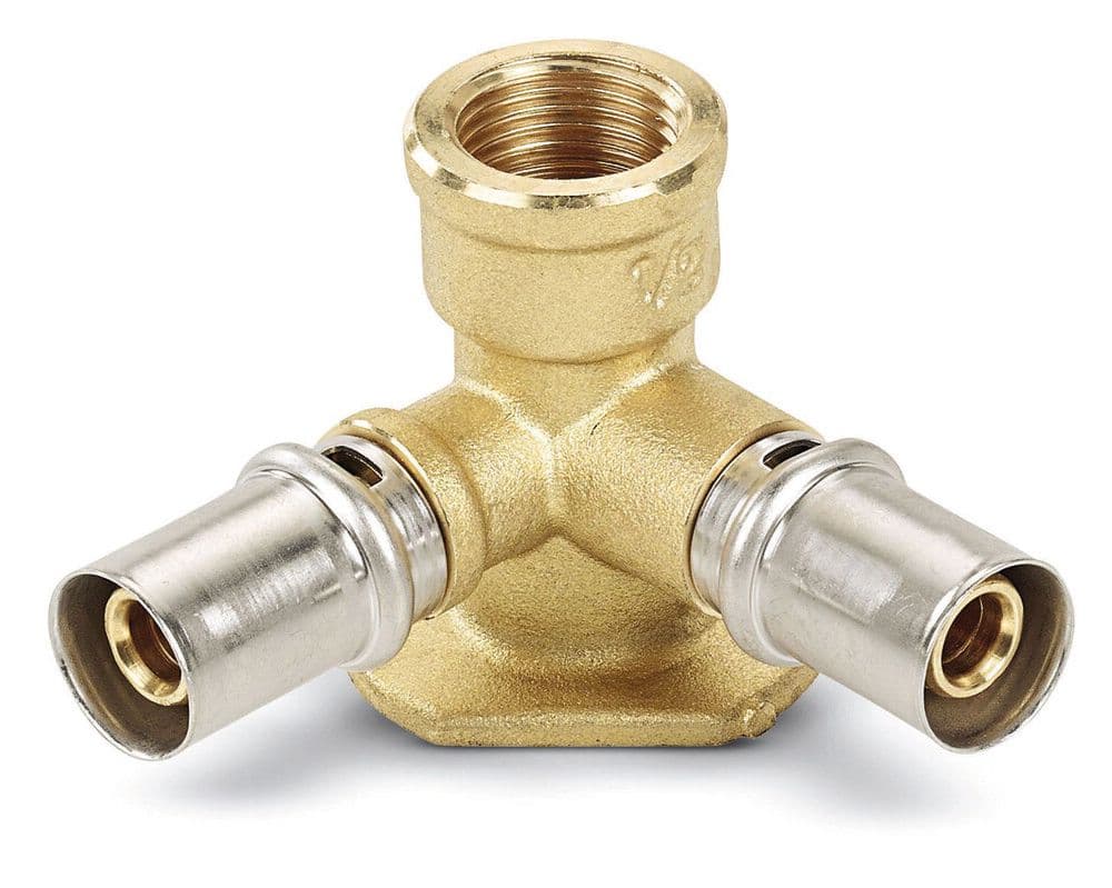 SYSTEMPEX culasse double PEX-alu sertir H 53mm 20-1/2"F 20 vue 1